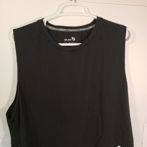Baleaf 2XL Sleeveless Shirt Black Gym Workout Fittness